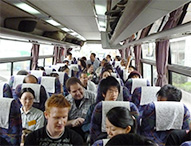 英語でバスツアー『秋・松島』の様子