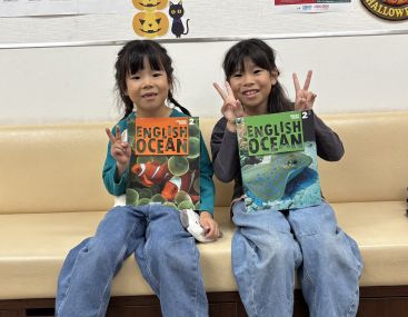 イーオンキッズ小牧校は、ご兄弟で同じ時間の通学もOK