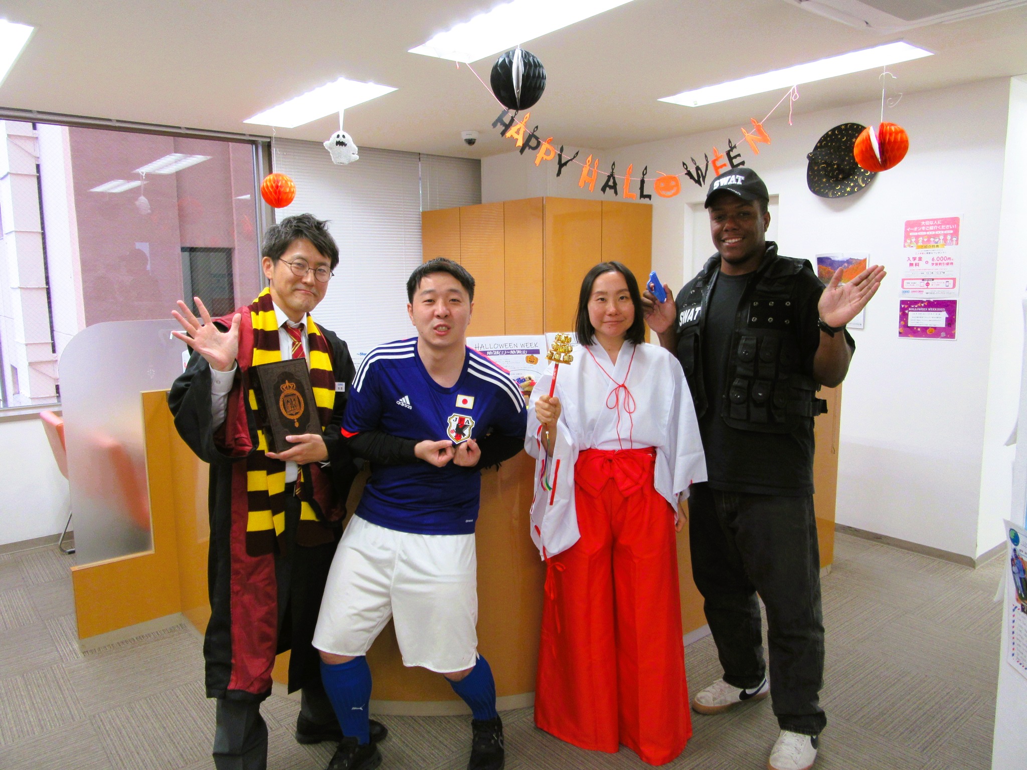 イーオンキッズ一宮校では生徒さんや先生と一緒につくりあげる楽しいイベントを定期的に開催しています。
