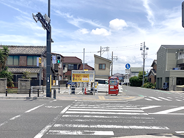 西尾校の道順写真5