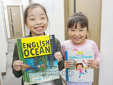 イーオンキッズ市原五井校はご家族やお友達と一緒に通学される方が多いです。