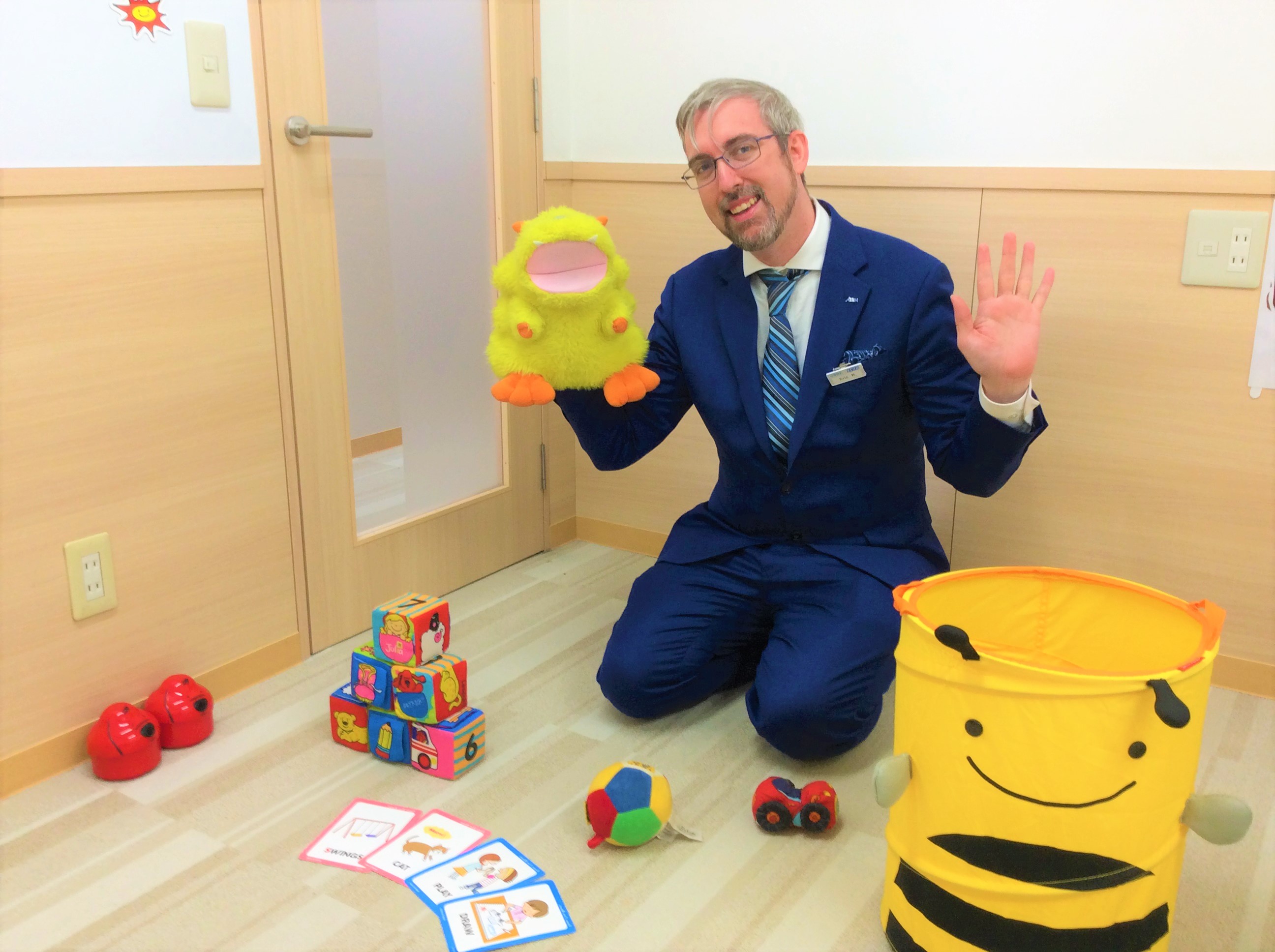 イーオンキッズ松戸校では、講師が英会話の上達をしっかりサポートします。