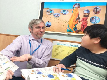 イーオンキッズ松戸校は、担任教師のサポートがらうので安心です。