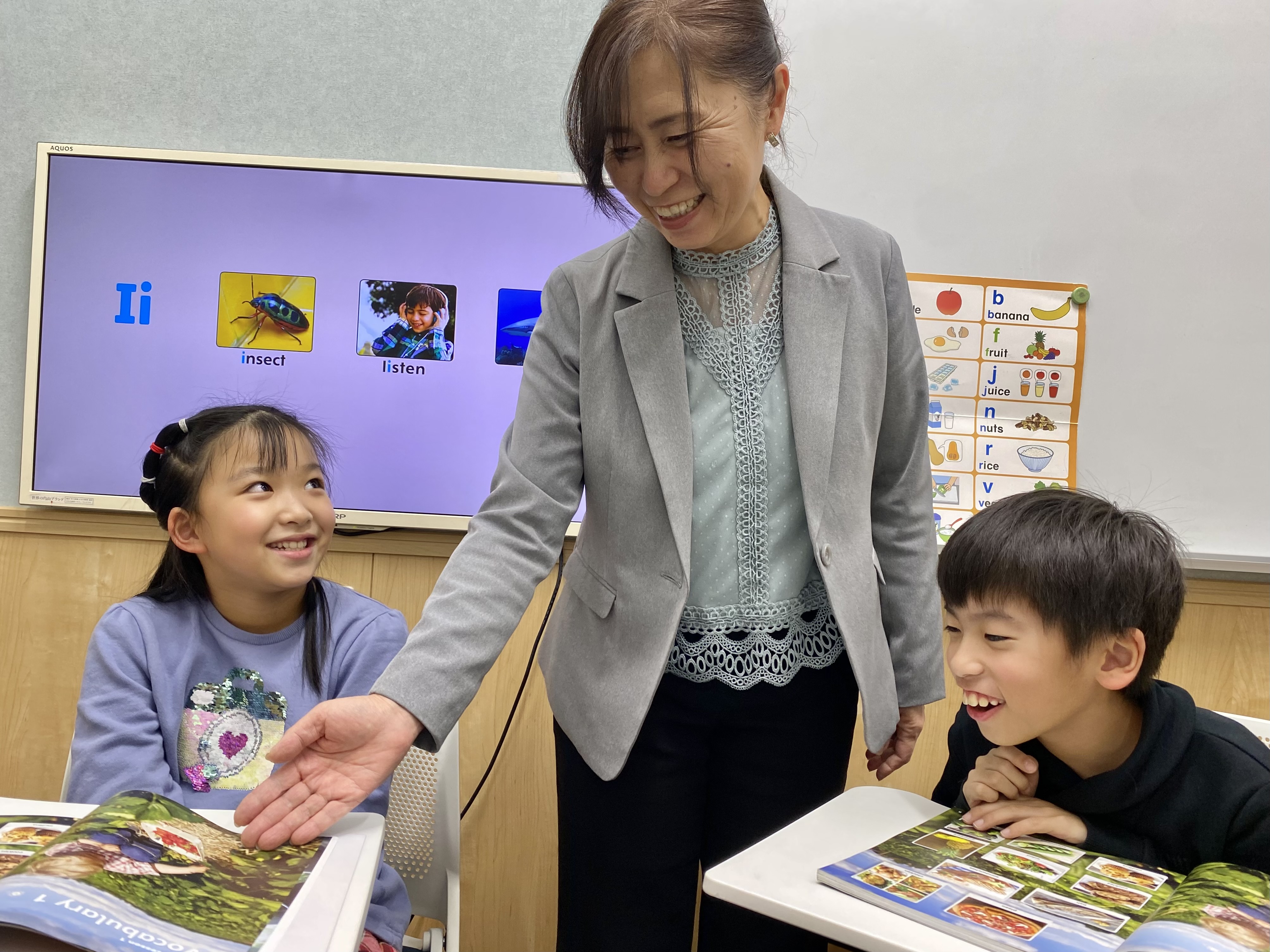 イーオンキッズ千葉校では、小学生のご入学もお待ちしております。