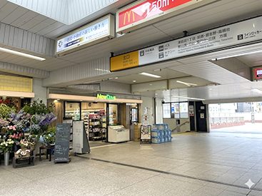 津田沼ビート校の道順写真1