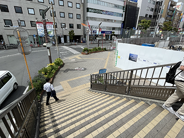 津田沼ビート校の道順写真5
