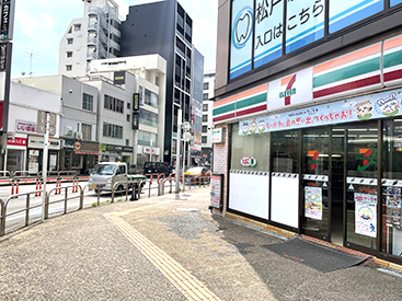 松戸校の道順写真2