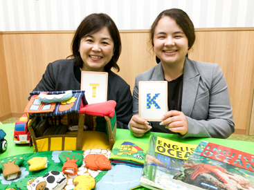 イーオンキッズ松山校のスタッフが、生徒様の学びを全力でサポートします。