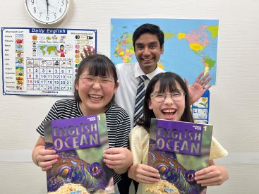 イーオンキッズ博多校のスタッフが、生徒様の学びを全力でサポートします。