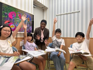 イーオンキッズ姪浜校はお友達やご兄弟で通われる方が多いです。