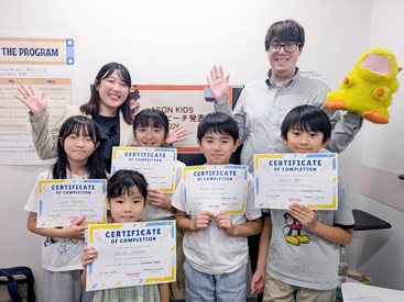 イーオンキッズ二日市校では、季節ごとの楽しいイベントがあります。
