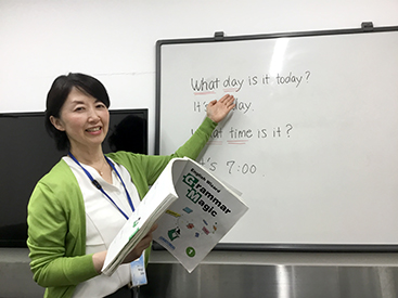 イーオンキッズ前橋校講師が、お子様の目標達成を全力で応援します。