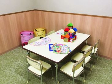 イーオンキッズ高崎校のキッズルーム。