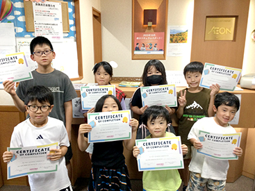 イーオンキッズ東広島校では、季節ごとの楽しいイベントがあります。