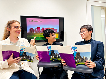 イーオンキッズエキシティ広島校では、将来に直結する実践的な英語力が身につきます。