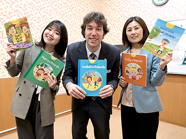 イーオンキッズ楽々園校のスタッフが、生徒様の目標達成を全力で応援します。