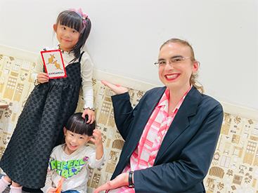 イーオンキッズエキシティ広島校はご家族やお友達と通う方が多いです。