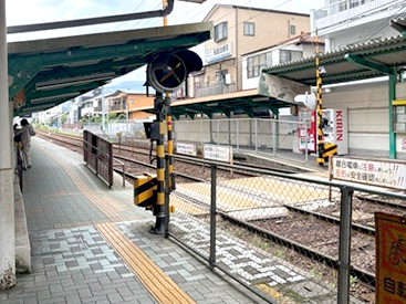 楽々園校の道順1