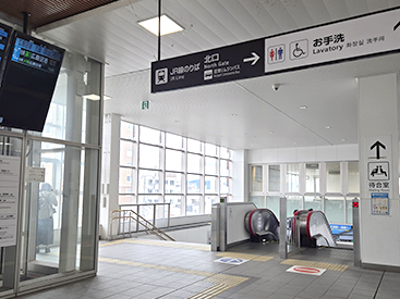 東広島校の道順2