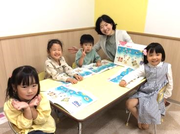 イーオンキッズ麻生校の幼児クラスの様子です。