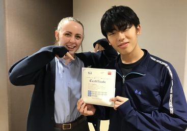 イーオンキッズフィール旭川校なら、資格取得をしっかりバックアップします。