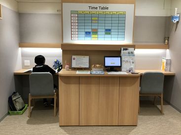 イーオンキッズフィール旭川校では、営業時間中なら自習室を自由にご利用いただけます。
