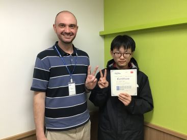 イーオンキッズフィール旭川校なら、資格取得をしっかりサポートします。
