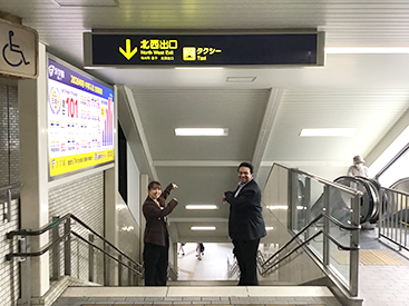 西宮北口校の道順2