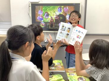 イーオン名谷パティオ校では初めての英語学習でも先生がしっかりサポートします