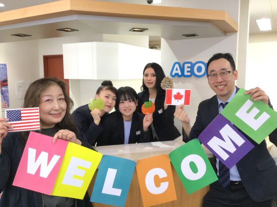 イーオン名谷パティオ校では日本人講師、外国人講師が在籍しています