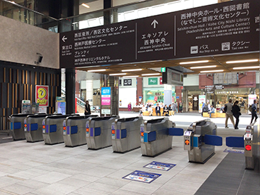 西神中央校の道順1