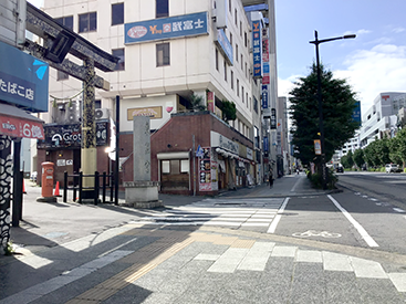 水戸校の道順写真2