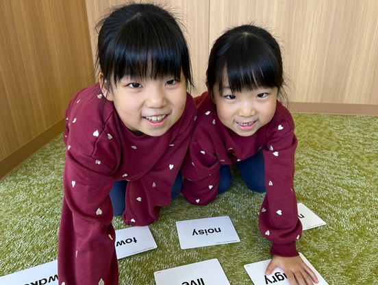 イーオンキッズつくば駅前校では兄弟姉妹でご通学されるお子様がたくさん！