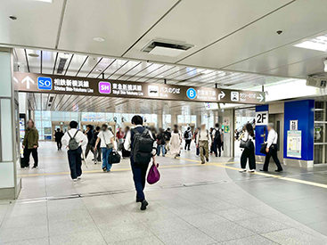 新横浜校の道順写真1
