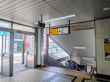 中山校の道順写真2