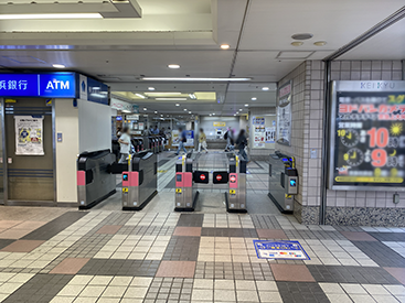 上大岡校の道順写真1