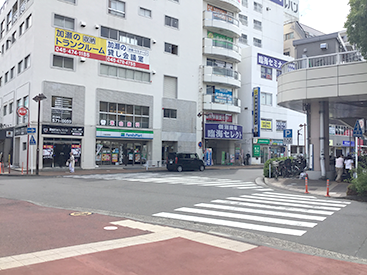 鶴見校の道順写真3