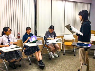 イーオン新百合ヶ丘校は、中学生の文法の授業もございます。