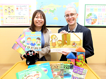 イーオンキッズ熊本校は指導経験豊富なベテラン講師が在籍しています。