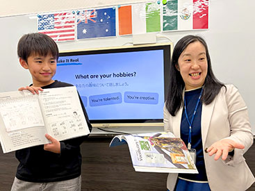 イーオンキッズ仙台ロフト校では、将来に直結する実践的な英語力が身につきます。