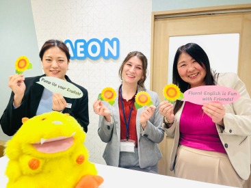 イーオンキッズ仙台泉中央校には、英語教育のスペシャリストが在籍しています。