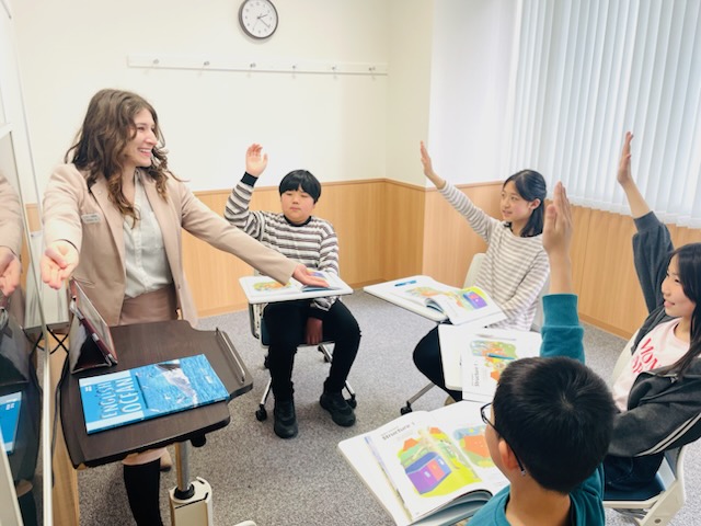 【小学生・会話クラス】英語での発表もお手の物！
