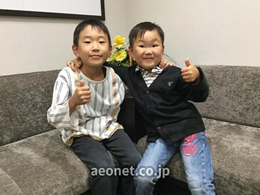 イーオンキッズ上田校では、お友達・ごきょうだいと一緒に通学ができます。