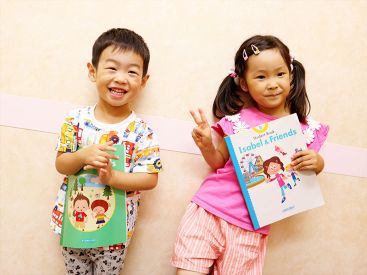 イーオンキッズ長崎校は、お友達やご兄弟で通う方が多いです。