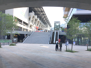 長崎スタジアムシティ校の道順1