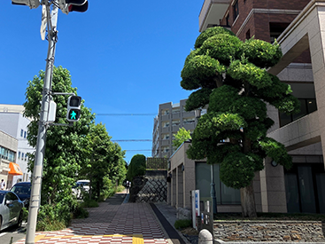 奈良学園前校の道順3