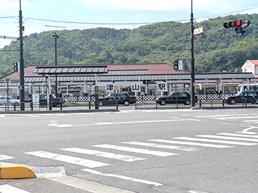 津山校の道順1