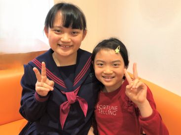 イーオンキッズ那覇都心校は兄弟やお友達との通学が多いです。