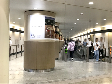梅田阪急ターミナルビル校の道順3