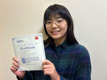 イーオンキッズ茨木校なら、資格試験にも通用する総合力が身につく！